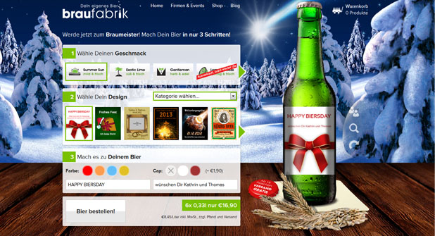 braufabrik Homepage braufabrik Homepage