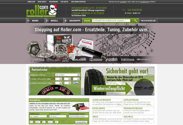 Roller.com Homepage Roller.com Homepage