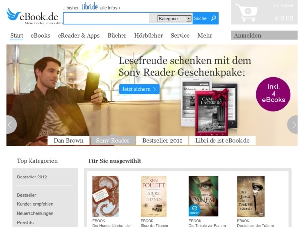 ebook.de Website