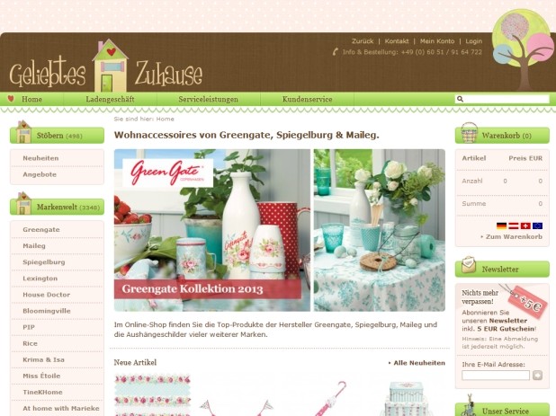 Geliebtes Zuhause Website