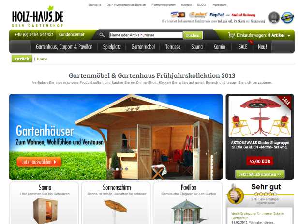 Holz-Haus.de Website Holz-Haus.de Website