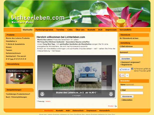 Lichterleben Website Lichterleben Website