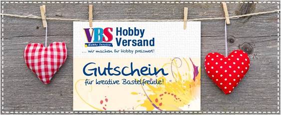 VBS Hobby Gutschein