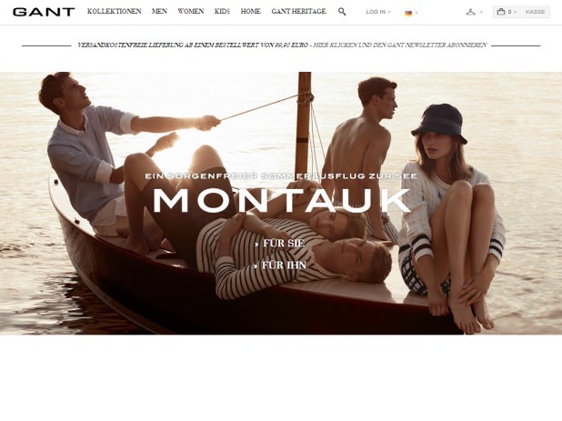 Gant Website