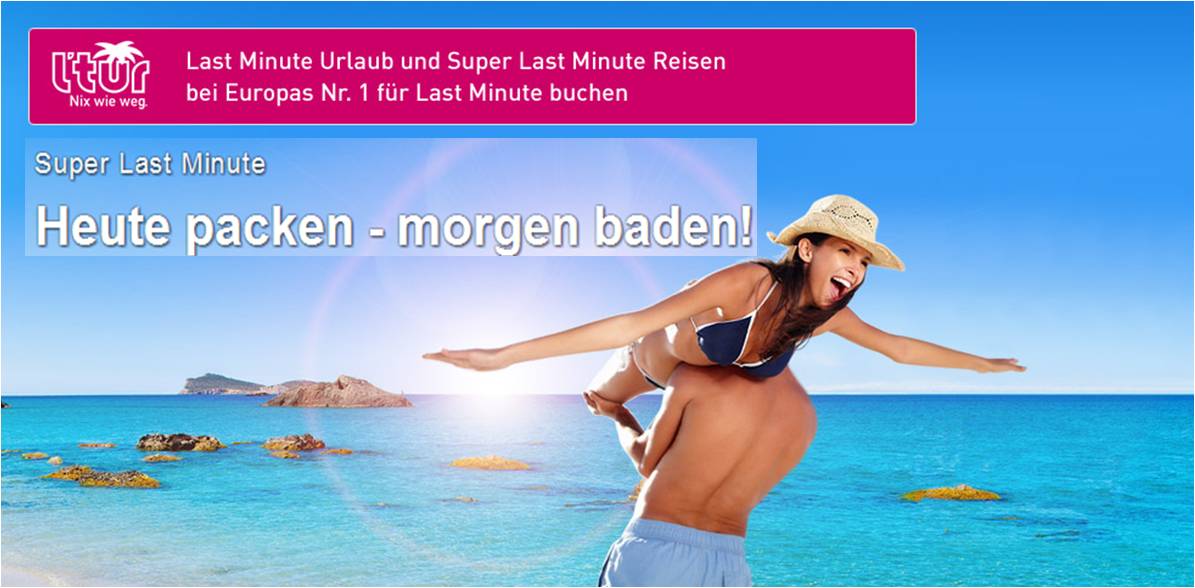 Ltur Online-Shop Super Last Minute