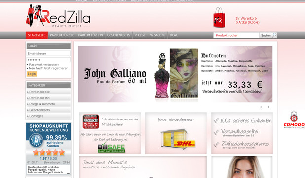 RedZilla Webshop