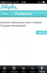 Douglas Hauttyptest