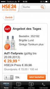 HSE Angebot