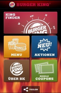 burger king start