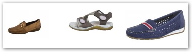 Schuhpyramide Sortiment