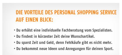 SportScheck Personal Shopping