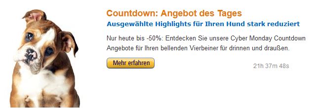 Amazon Black Friday Angebot des Tages