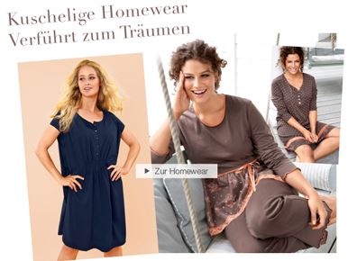 Ulla Popken Newsletter Homewear