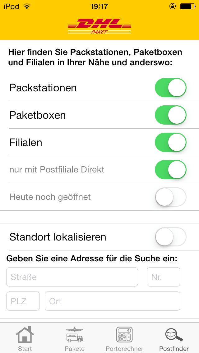 DHL Paket App für iPhone und Android - Einfach Pakete ...