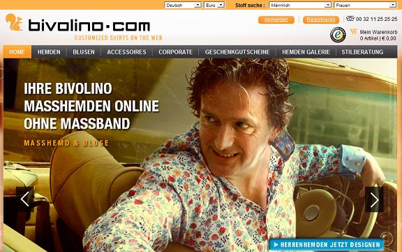 Bivolino Online Shop Startseite Bivolino Online Shop Startseite