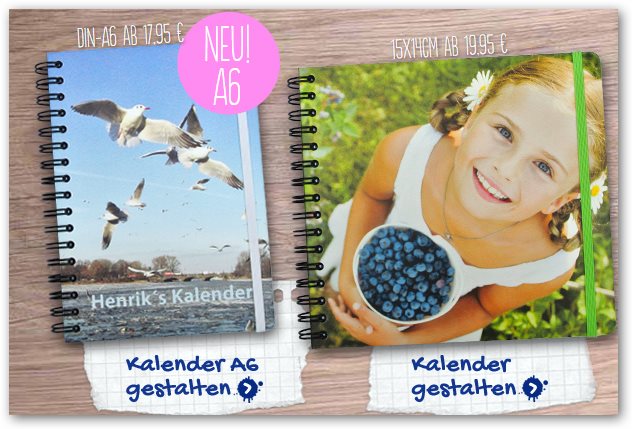 Mein Taschenkalender - Kalender gestalten