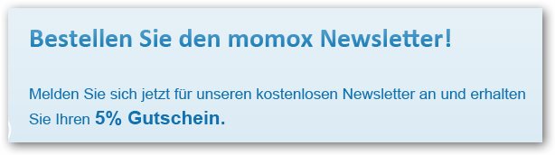 momox Newsletter