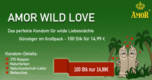 Kondom Outlet Amor Wild Love