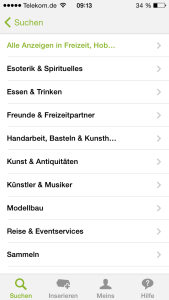 ebay kleinanzeigen kategorien