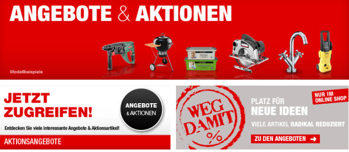 Kategorie Baumarkt / Sale