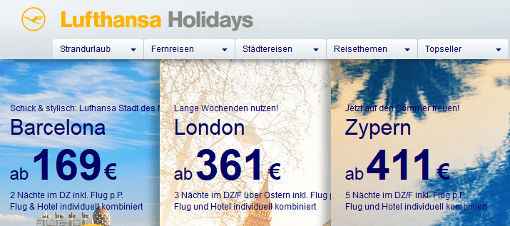 Lufthansa Holidays