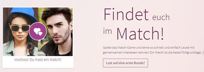 Kategorie Liebe / Matchgame