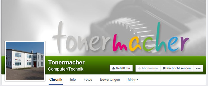 Tonermacher.de Facebook