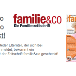 Gratis Jahresabonnement der Zeitschrift familie&co – selbstkündigend!