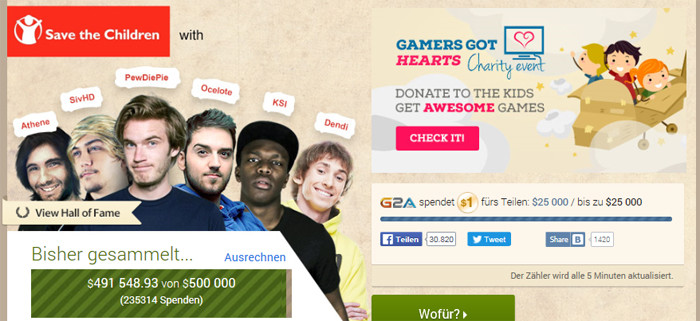 g2a.com Spenden