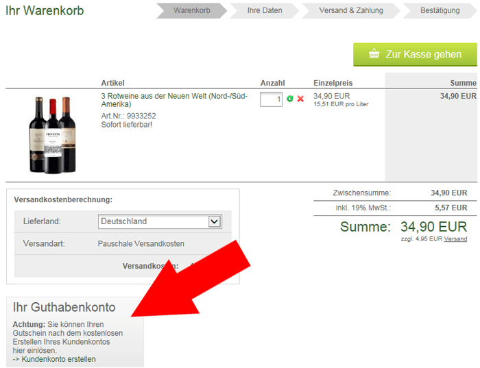vineshop24.de Gutschein