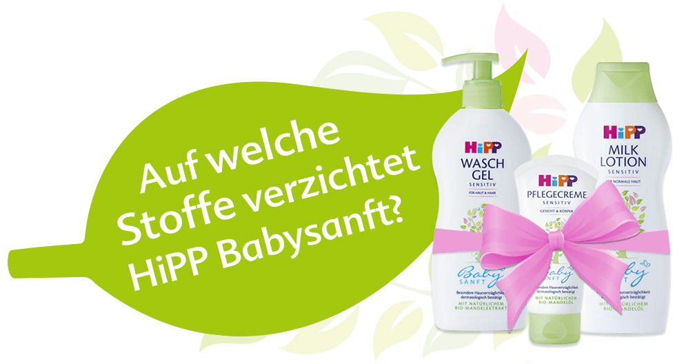 Gewinnt 1 von 5 HiPP Babysanft Pflege-Sets!