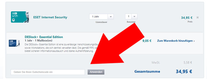 eset.com Gutschein