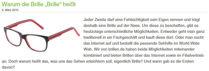 brillen.de Blog
