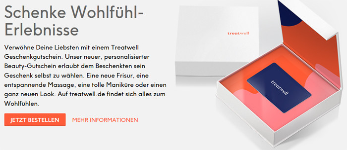 treatwell.de Geschenkgutschein