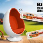 Mit BiFi einen stylischen Egg Chair im Wert von 750€ gewinnen