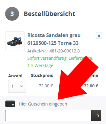 schuhe24.de Gutschein