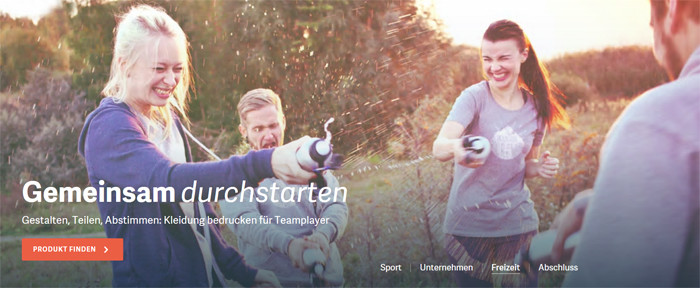 teamshirts.de Sortiment