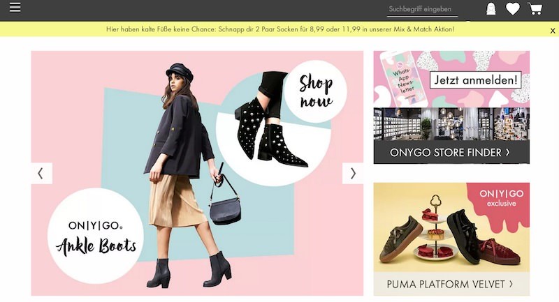 ONYGO Webseite