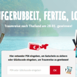 Gewinnt eine Traumreise nach Thailand oder Gutscheine im Wert von bis zu 50.000€