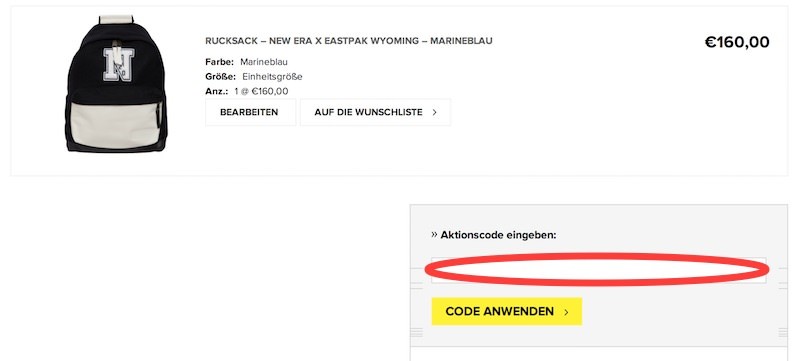 New Era Gutschein