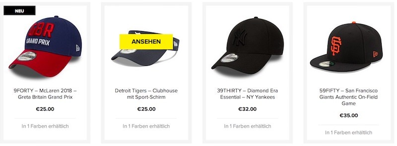New Era Sortiment