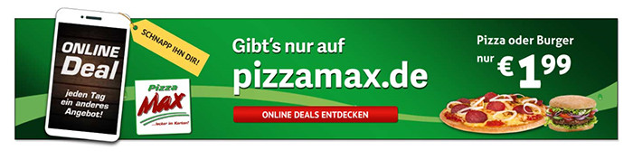 pizzamax.de Online Deal