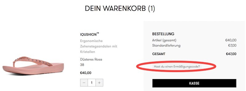 fitflop Gutschein