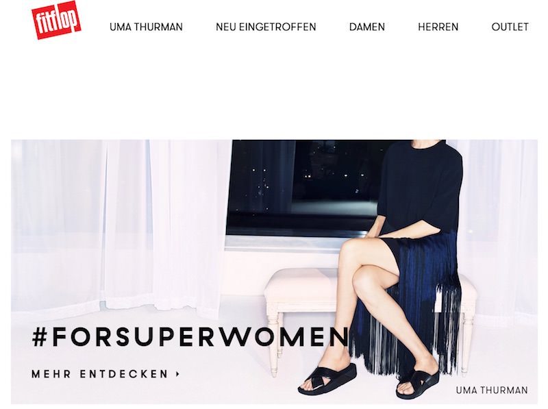 fitflop Webseite