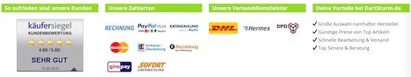 DartSturm Service