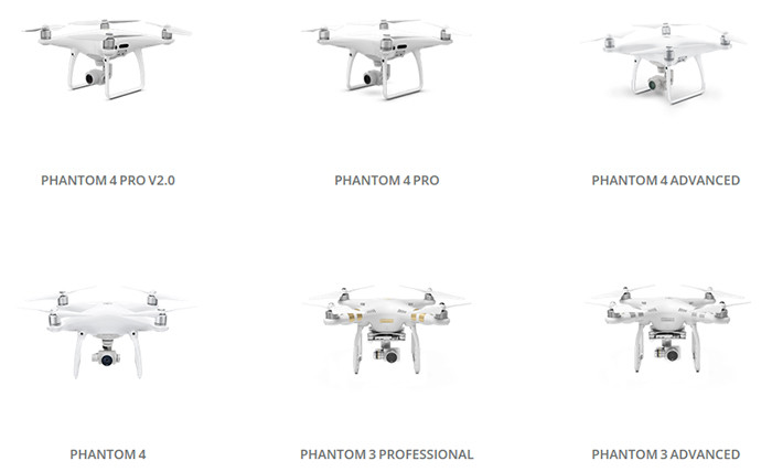 DJI.com Sortiment