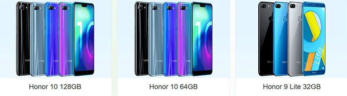 HiHonor.com Sortiment