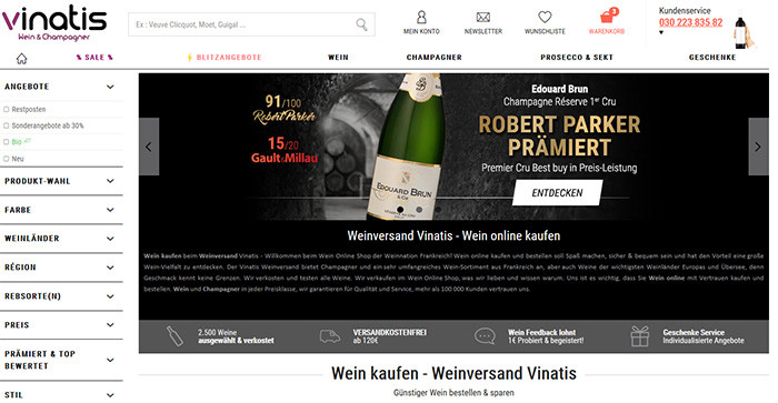 Vinatis.de Angebot