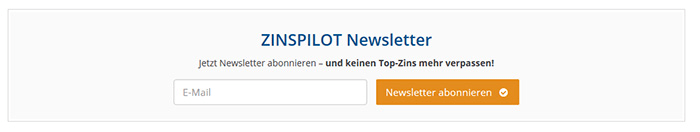 ZINSPILOT.de Newsletter