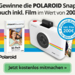 Gewinnt jetzt eine Polaroid-Kamera im Wert von 200 Euro